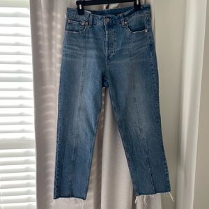 GAP Cheeky Straight High Rise Jeans